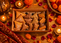 Selection of Chocolate Samosas