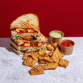 Chilli Paneer Grilled Sandwich