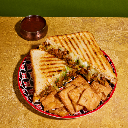 Masala Keema Toastie