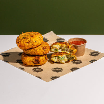 Spinach Potato Tikki